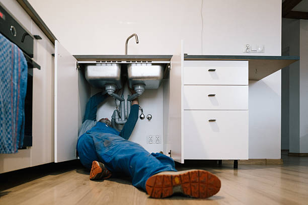 Professional Drain Cleaning technician working in Middlebury, CT